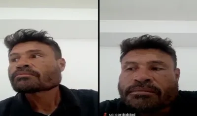 Winston de Jesús Pinzón Coronado durante las audiencias preliminares de este viernes. 