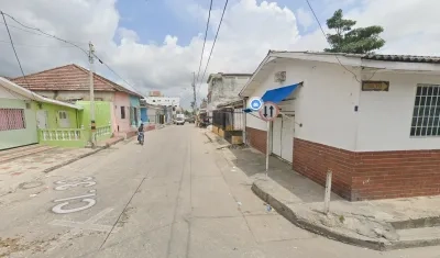 Sector donde se registraron los hechos.