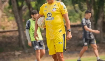 César Torres, DT de Alianza Valledupar.