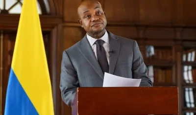 El canciller (e) Luis Gilberto Murillo. 