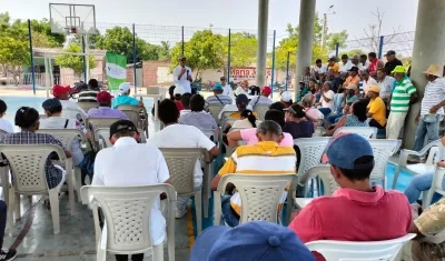 La Agencia Nacional de Tierras socializó con la comunidad.