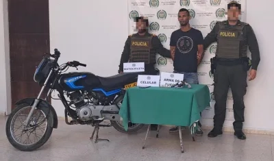 Fue capturado Bladimir Zúñiga Manjarrés.