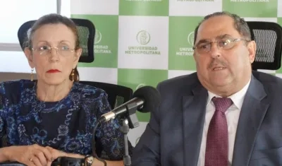 Ivón Acosta y Carlos Jaller.