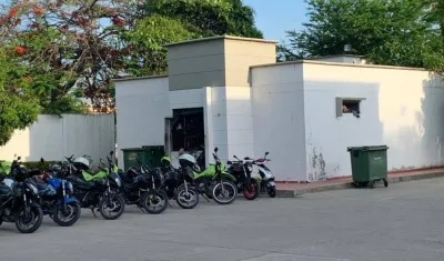 Estación de Policía de Chambacú, en Cartagena.