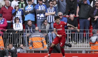 Luis Díaz tiene siete goles en la Premier League.