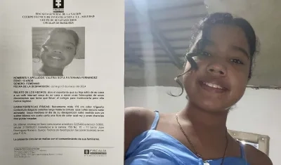 Valeria Sofía Paternina Fernández.