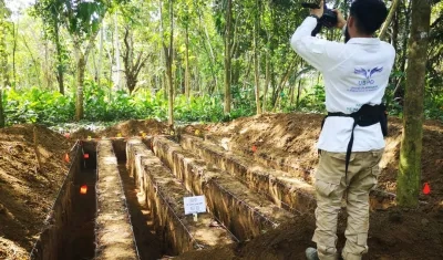 Lugar donde fueron encontrados.