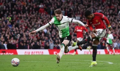 Amad Diallo marcó en el tiempo agregado de la prórroga.