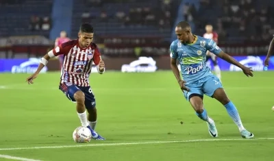 José Enamorado, extremo de Junior.