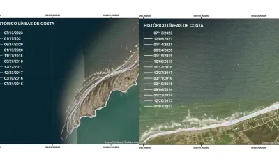 Erosión costera en playas del Atlántico. 