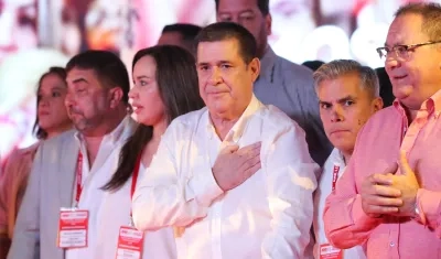 El expresidente de Paraguay Horacio Cartes. 