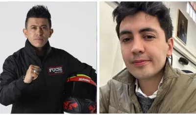  Julián 'Fuchi' Forero y Ángelo Schiavenato.