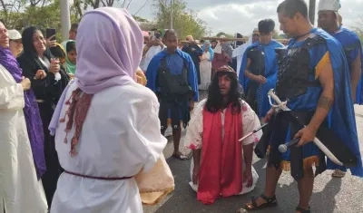 Vía Crucis en vivo este Miércoles Santo de Galapa a Paluato