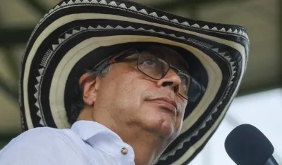 El Presidente Gustavo Petro.