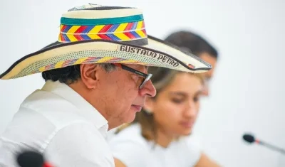 Presidente Gustavo Petro. 