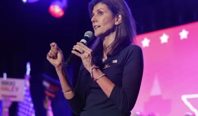 La exgobernadora de Carolina del Sur, Nikki Haley.