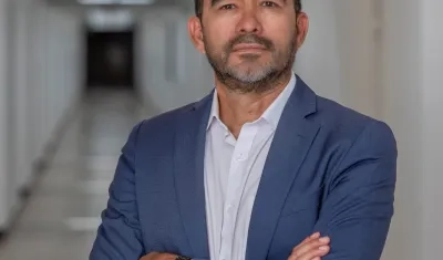 El profesor Jairo Alexis López, candidato a la rectoría de la Universidad Nacional.