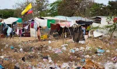 Los migrantes en La Pista son de Venezuela.