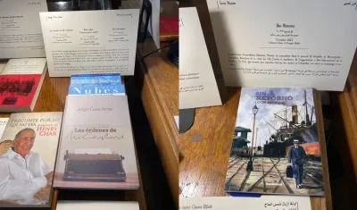 Jorge Cura y Loor Naisir figuran en la lista de los expositores en la Universidad San José de Beirut.