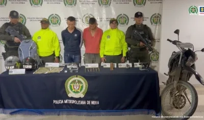 Los dos hombres condenados por el crimen de la patrullera. 