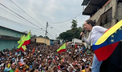 La líder opositora María Corina Machado.