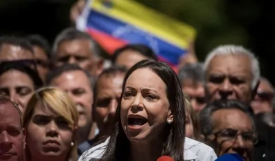 La líder opositora venezolana María Corina Machado.
