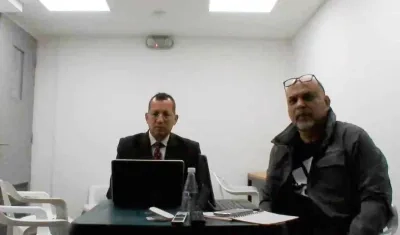 Salvatore Mancuso desde la cárcel La Picota, en Bogotá.