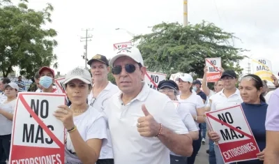 El comerciante Marcos Díaz Plata.