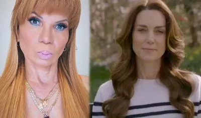 Astróloga Mhoni Vidente y Kate Middleton.