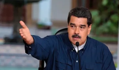 Nicolás Maduro, presidente de Venezuela. 
