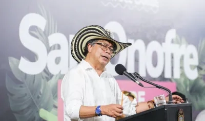 El Presidente de la República, Gustavo Petro.