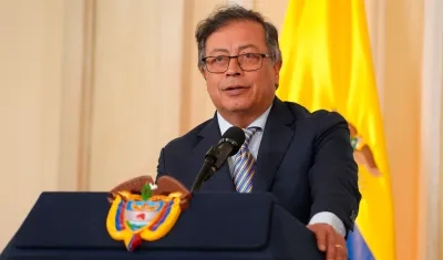 El Presidente de la República, Gustavo Petro.