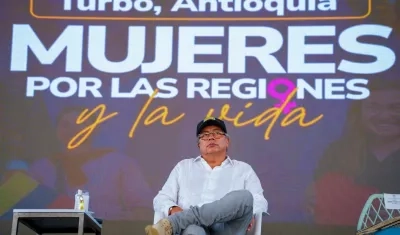 El Presidente de la República, Gustavo Petro.