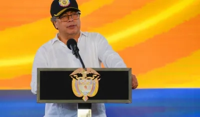 El Presidente colombiano, Gustavo Petro.