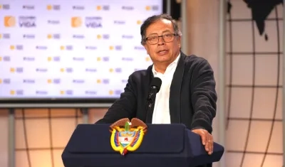 El Presidente de la República, Gustavo Petro.