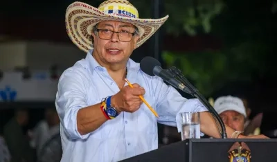 El Presidente de la República, Gustavo Petro.