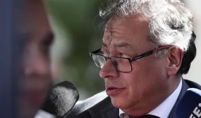 El Presidente Gustavo Petro.