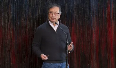 El Presidente Gustavo Petro.