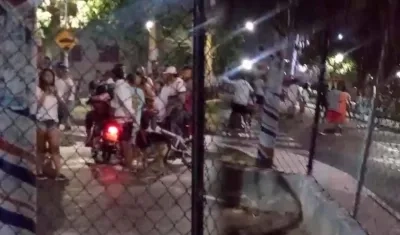 Lugar de los hechos.