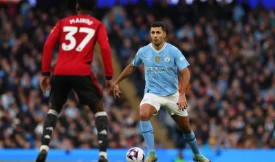 Rodri quedó quinto en el último Balón de Oro.