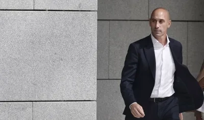 El expresidente de la Real Federación Española de Fútbol, Luis Rubiales.