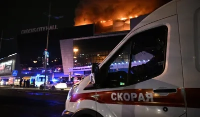 El tiroteo fue seguido por una explosión.