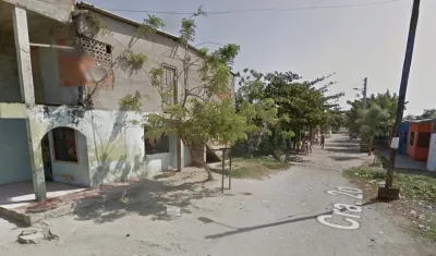 La pareja se encontraba departiendo en una vivienda del sector.