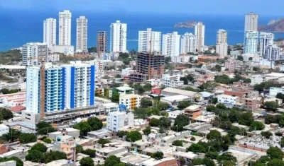 Panorámica de Santa Marta.