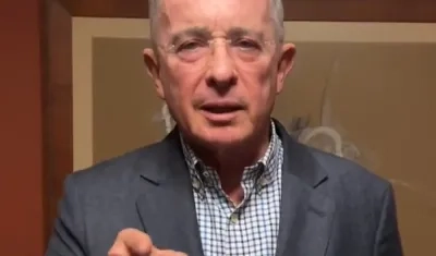 El expresidente Álvaro Uribe Vélez.