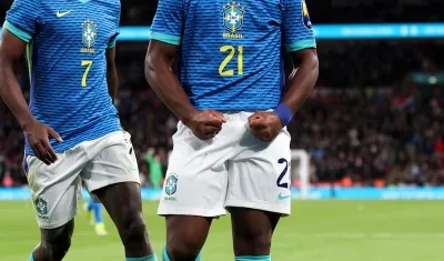 Vinícius Júnior y Endrick.