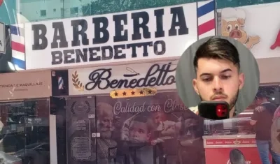 Yeins Anthony Logreira Barrios fue asesinado afuera de su negocio. 