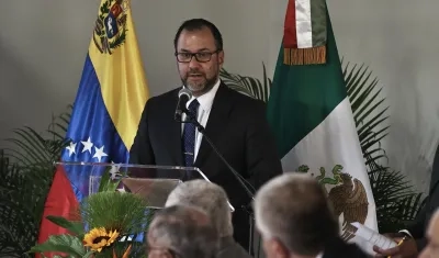Yván Gil, canciller venezolano.