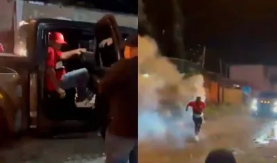 Alan Arellano es recibido las calles de la localidad de El Milagro, de la costera provincia de Guayas.