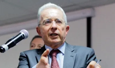 El expresidente de la República, Álvaro Uribe.